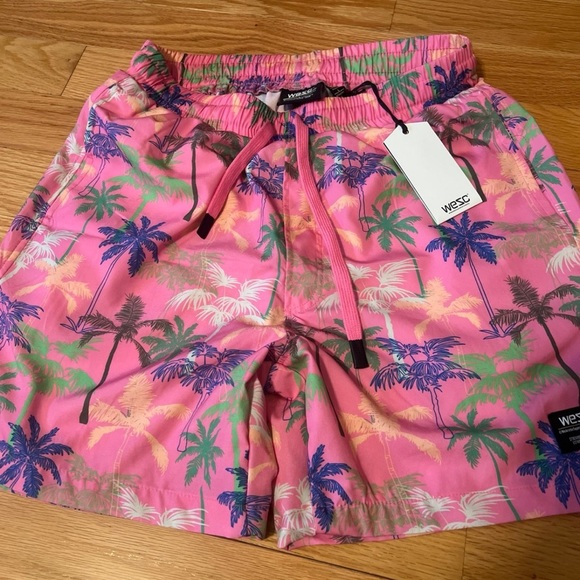 WEZC UTILITY SHORTS Pull-on Lite Weight Swim Short MENS Medium Women Large - Picture 4 of 4